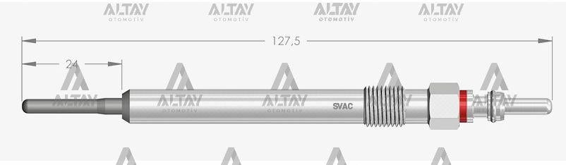 KIZDIRMA BUJİSİ (ISITMA) PASSAT 2.0 TDI / EOS 2.0 TDI / TOUAREG 3.0 TDI / A3 2.0 TDI / A4 2.0 TDI / A4 2.7 TDI / A4 3.0 TDI / A5 2.0 TDI-2.7 TDI-3.0 TDI / A6 2.0 TDI-2.7 TDI-3.0 TDI / A8 3.0 TDI-4.2 TDI / Q5 2.0 TDI / Q7 3.0 TDI-4.2 TDI-6.0 TDI / Q7 3.0 T