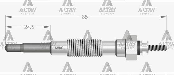 KIZDIRMA BUJİSİ (ISITMA) SUNNY I 1.7 D / CHERRY III 1.7 D 6.5V