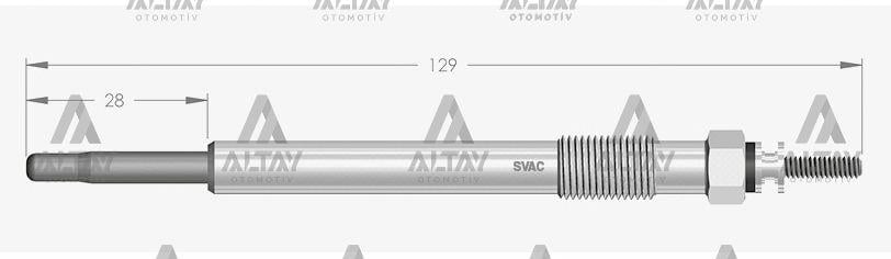 KIZDIRMA BUJİSİ (ISITMA) VECTRA B 2.0 DI 11V