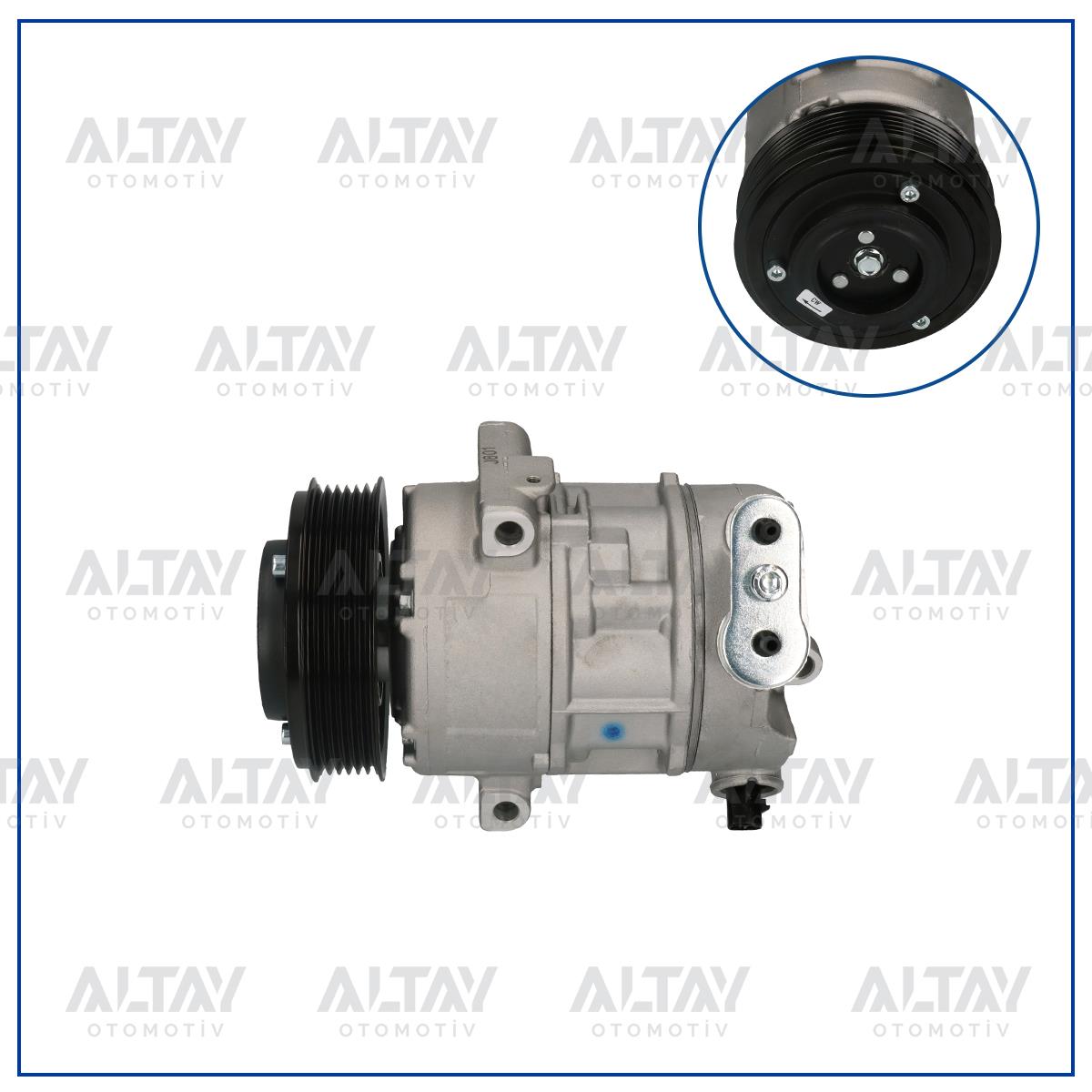 KLİMA KOMPRESÖRÜ CORSA D / DOBLO / FİORİNO / LİNEA / PUNTO A13DTE-Z13DTE