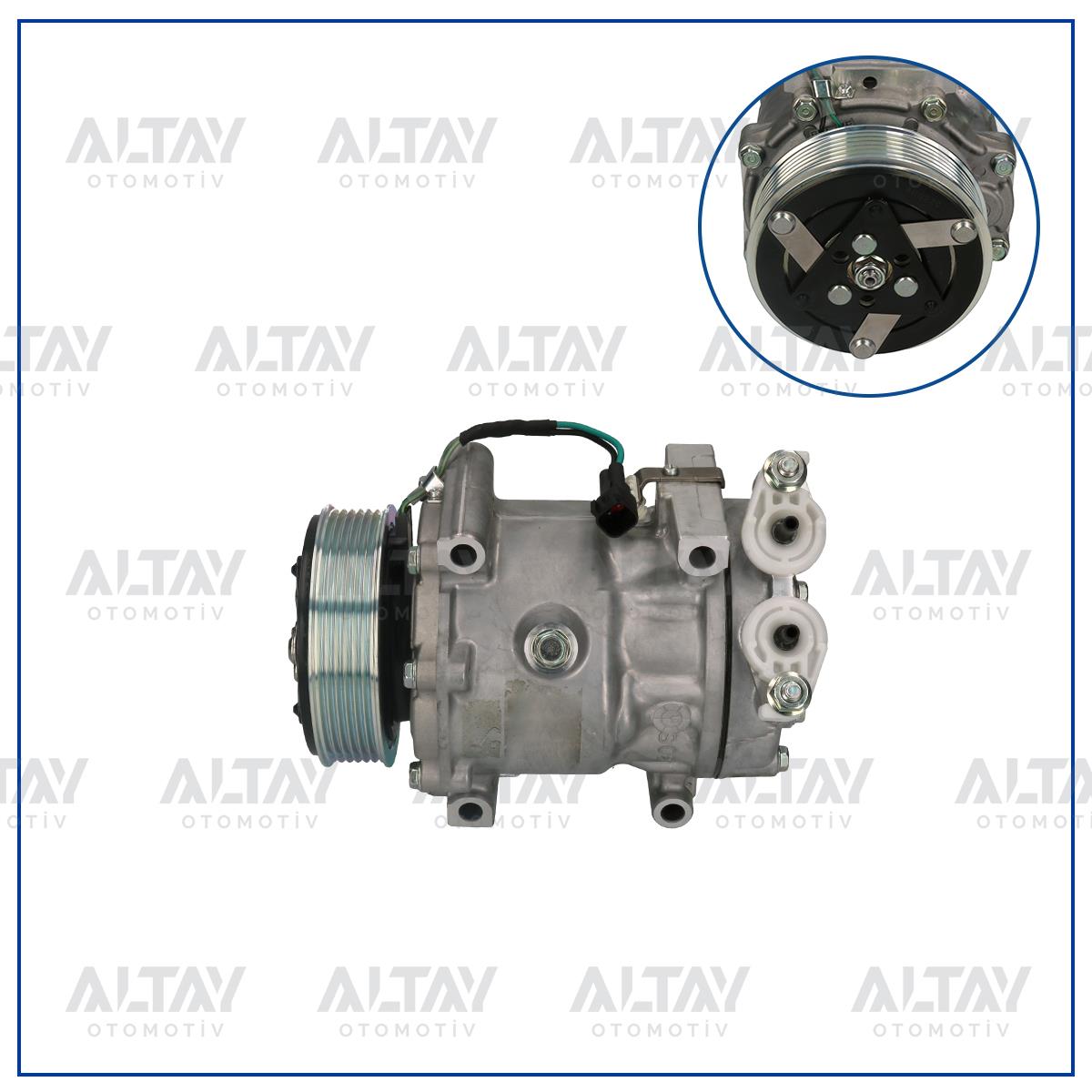 KLIMA KOMPRESORU FOCUS II / C MAX 1.6 TDCI 07= /  MAZDA 3 1.6 CDI /  VOLVO S40 1.6D 2.4 D5 00=  C30 1.6D 2.0D 05-12