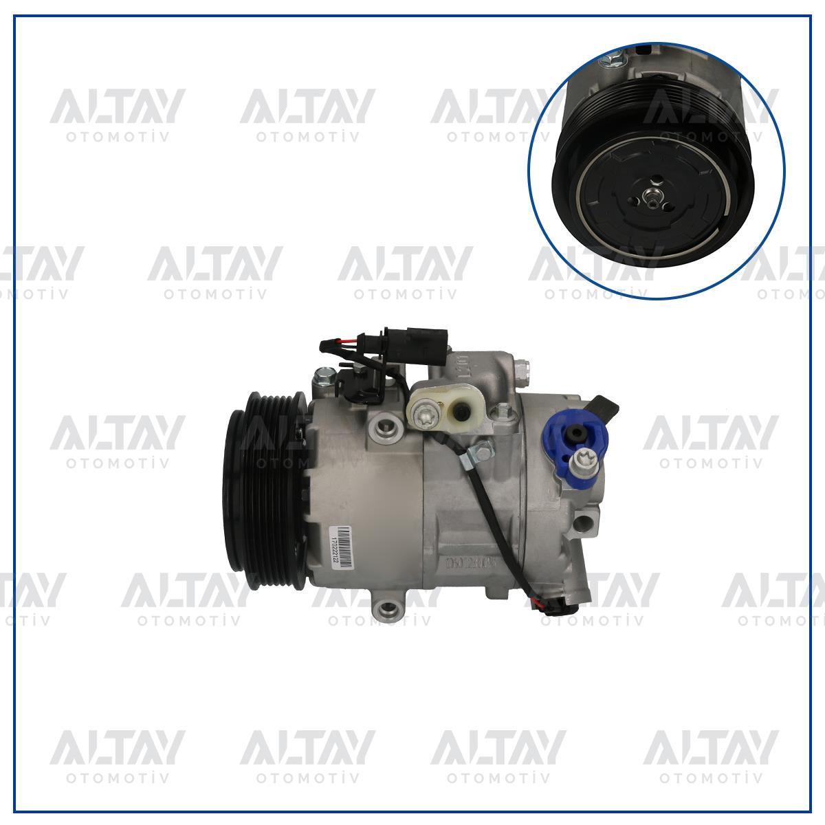 KLİMA KOMPRESÖRÜ POLO / İBİZA / CORDOBA / FABİA 02-09
