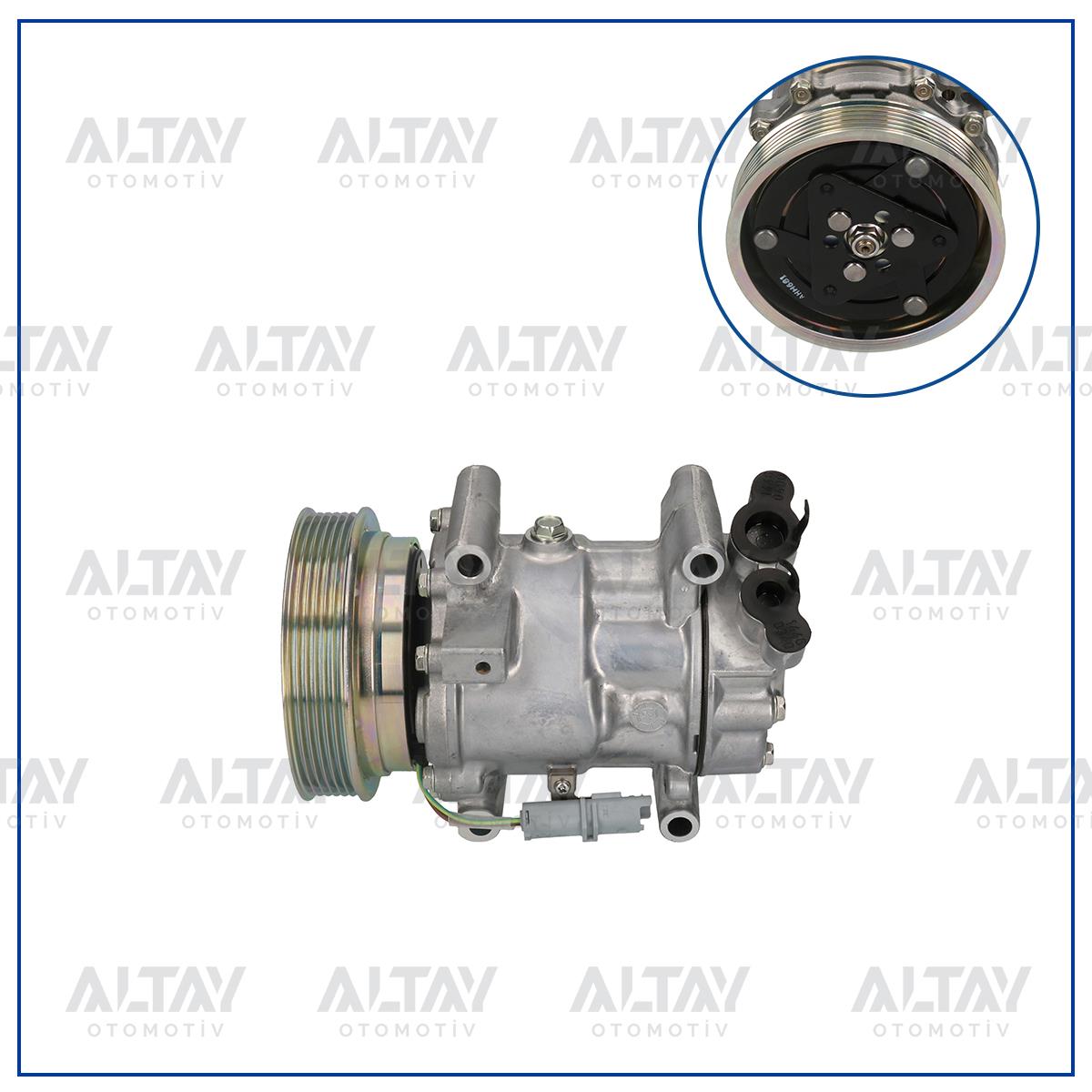KLIMA KOMPRESORU QASHQAI / JUKE 07-14 1.5 DCI / NOTE / MICRA 1.5 DCI