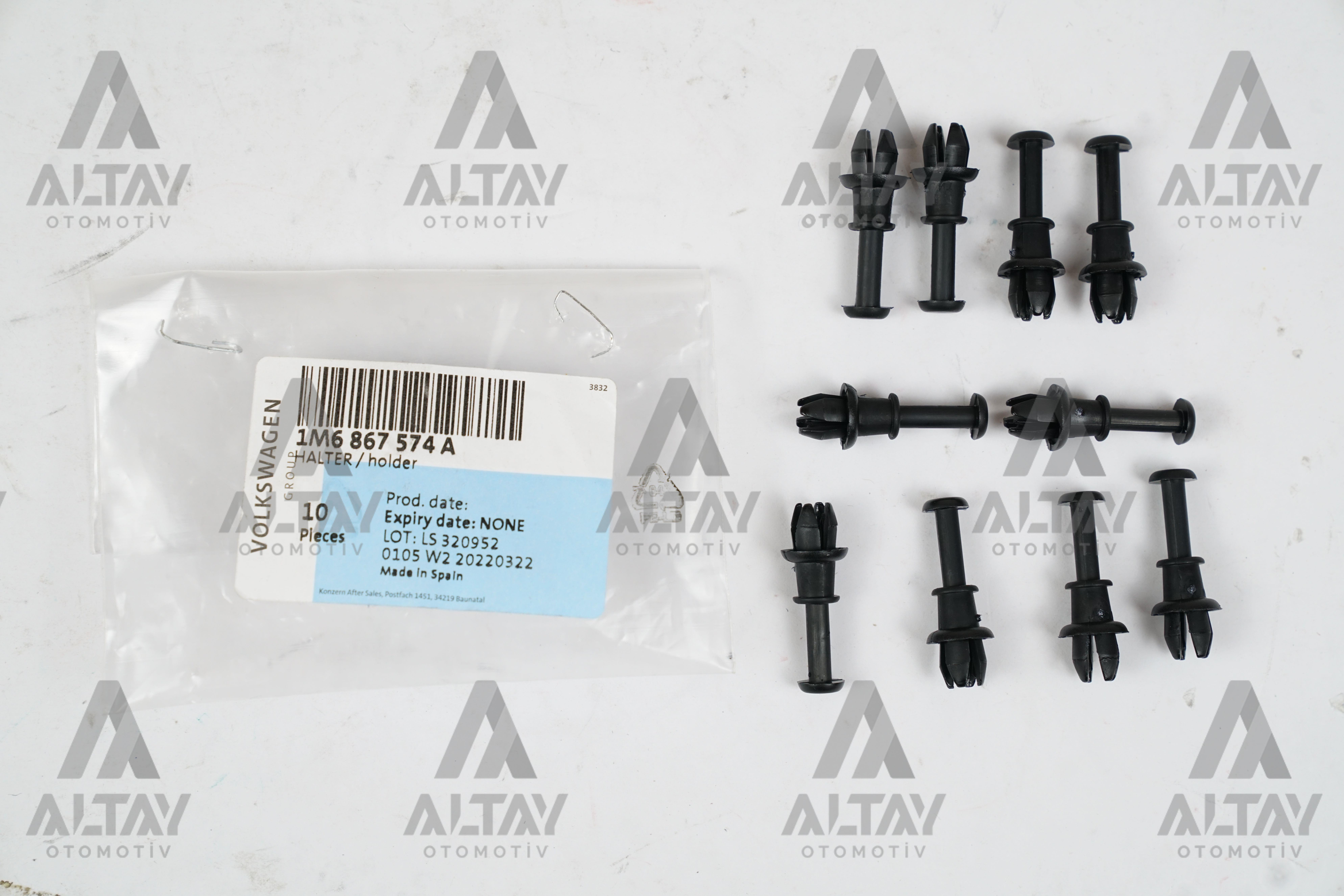 KLİPS POLO / İBİZA / LEON / TOLEDO / OCTAVİA PANDİZOT 10=