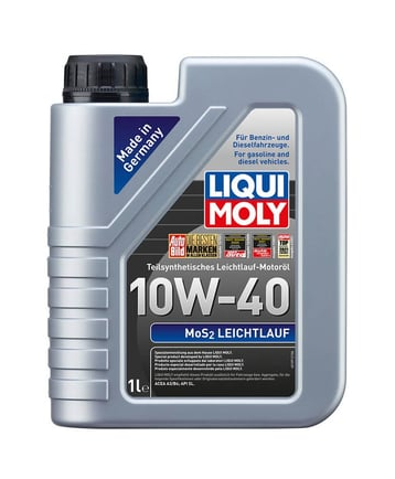 LIQUI MOLY 10W40 Motor Yağı MoS2'li Kısmi Sentetik LEICHTLAUF 1 Litre