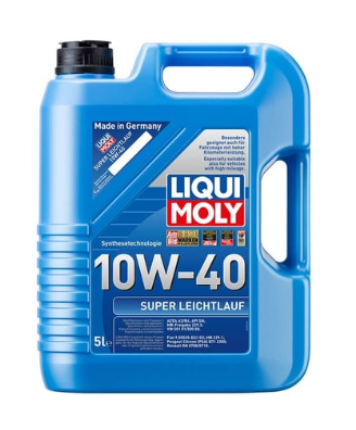 LIQUI MOLY 10W40 Motor Yağı Süper Sentetik SUPER LEICHTLAUF 5 Litre