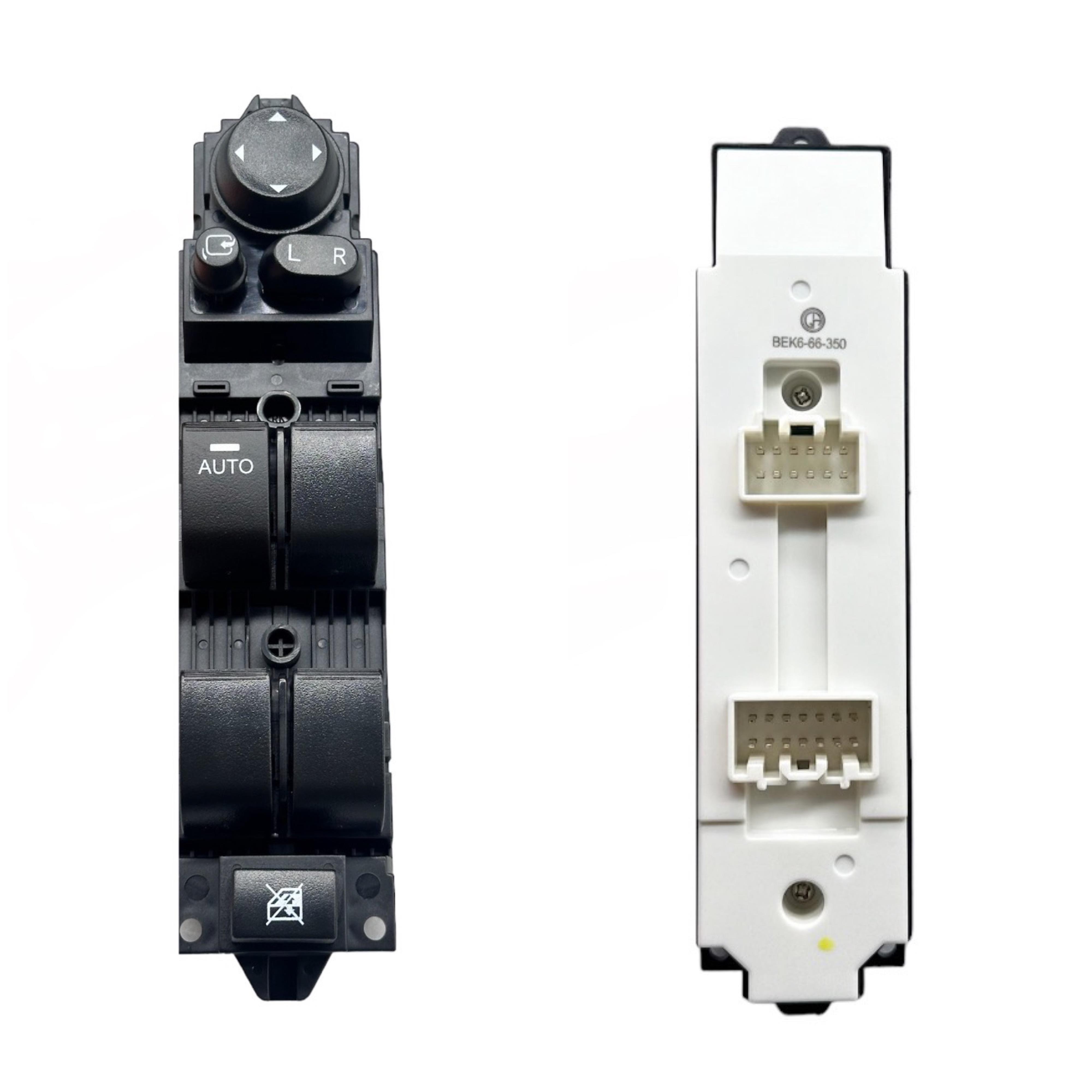 Mazda Düğme Cam Açma Mazda 3 09-14 Ön Sol (Otomatik Ayna Kumandalı) - BEK6-66-350