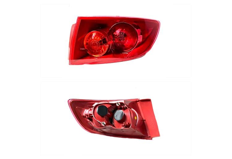 Mazda Stop Mazda 3 04-08 Dış Kırmızı Sağ - BN8V-51-150D