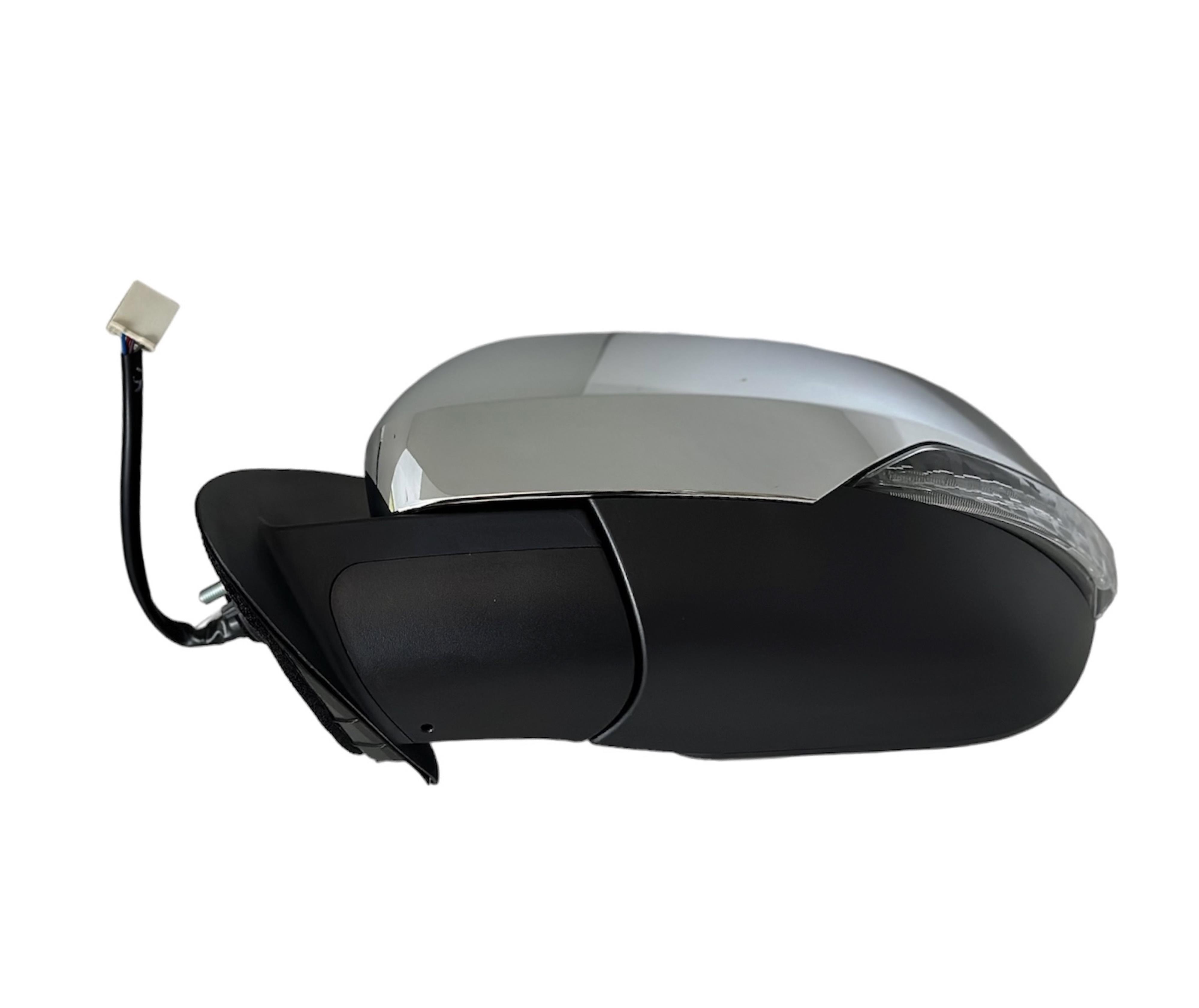 Mıtsubıshı Ayna Dikiz L200 19-23 Sol (Elektrikli/Sinyalli/ Katlanır/7 Fişli/Krom) - UNI-AYNA-1230C-LH