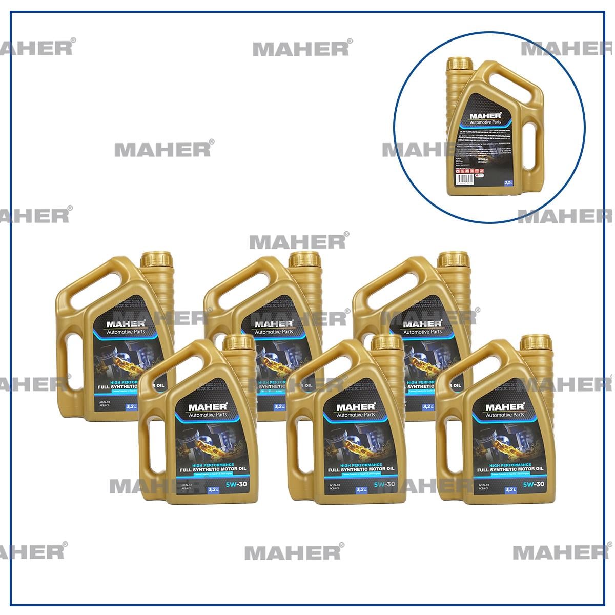 MOTOR YAĞI 5W/30 TAM SENTETİK SL-CF / 3.2lt