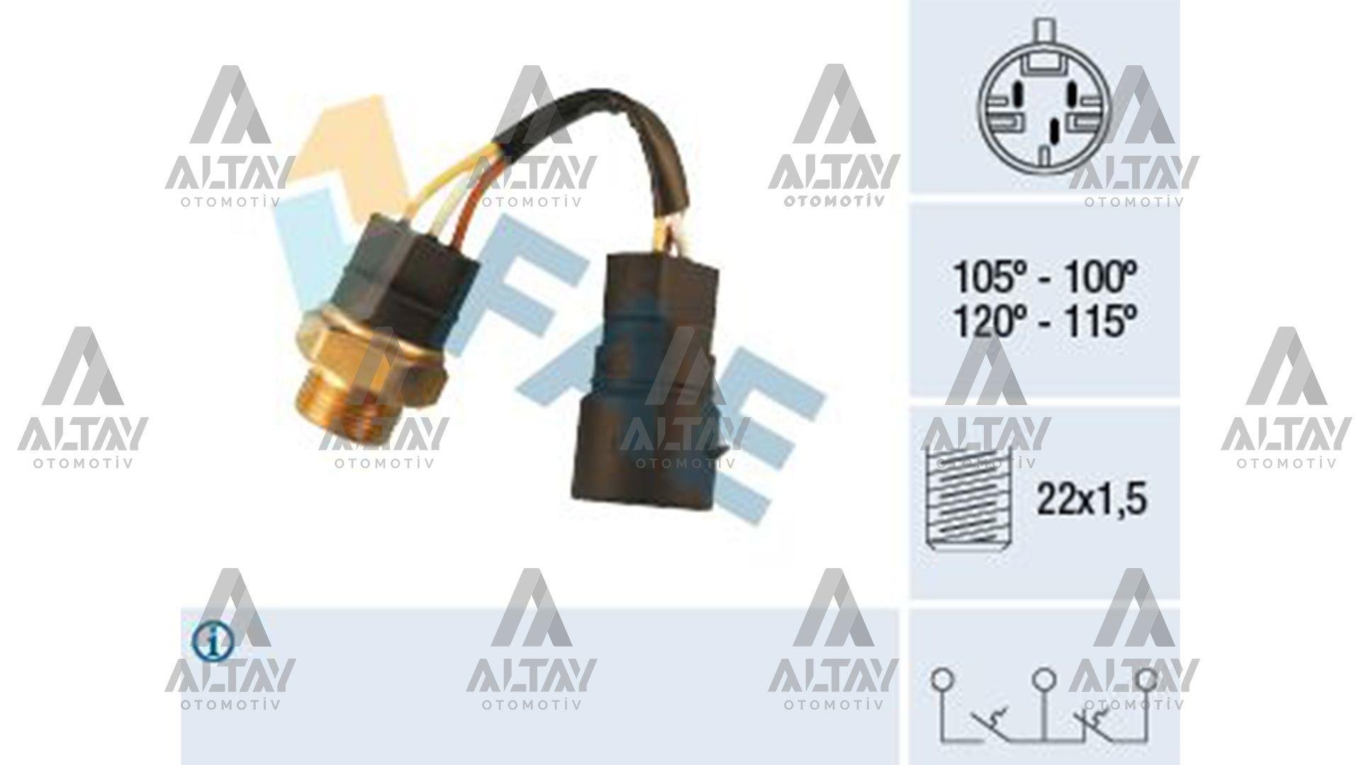 MÜŞÜR FAN CORSA B / COMBO B / TIGRA A 93-01 KLİMALI (KABLOLU)