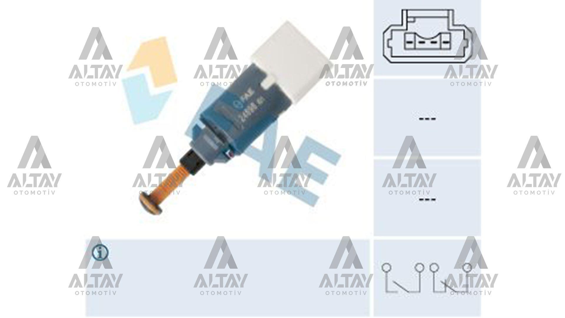 MÜŞÜR FREN PEDAL C3 / C4 / BERLINGO / PARTNER / 206 / 307 99=