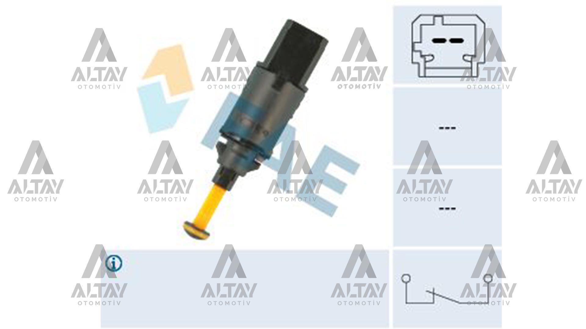 MÜŞÜR FREN PEDAL PARTNER / 206 / 307 / BERLİNGO 99=1.9D 1.6 HDI-1.4İ (TU1JP)  SİYAH-2.FİŞ