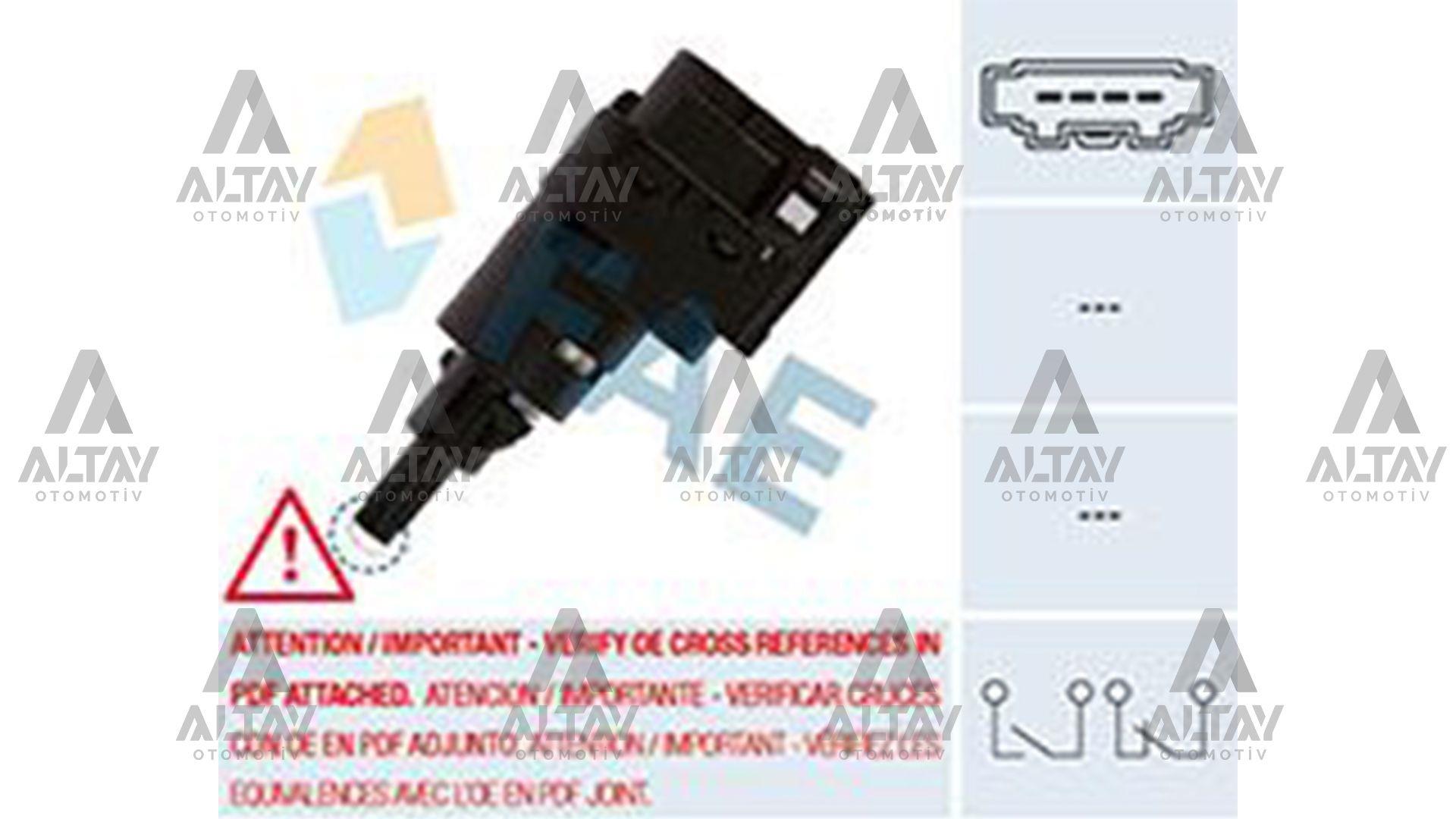 MÜŞÜR FREN PEDAL POLO / İBİZA / CORDOBA / FABİA / CADDY / GOLF5 03=