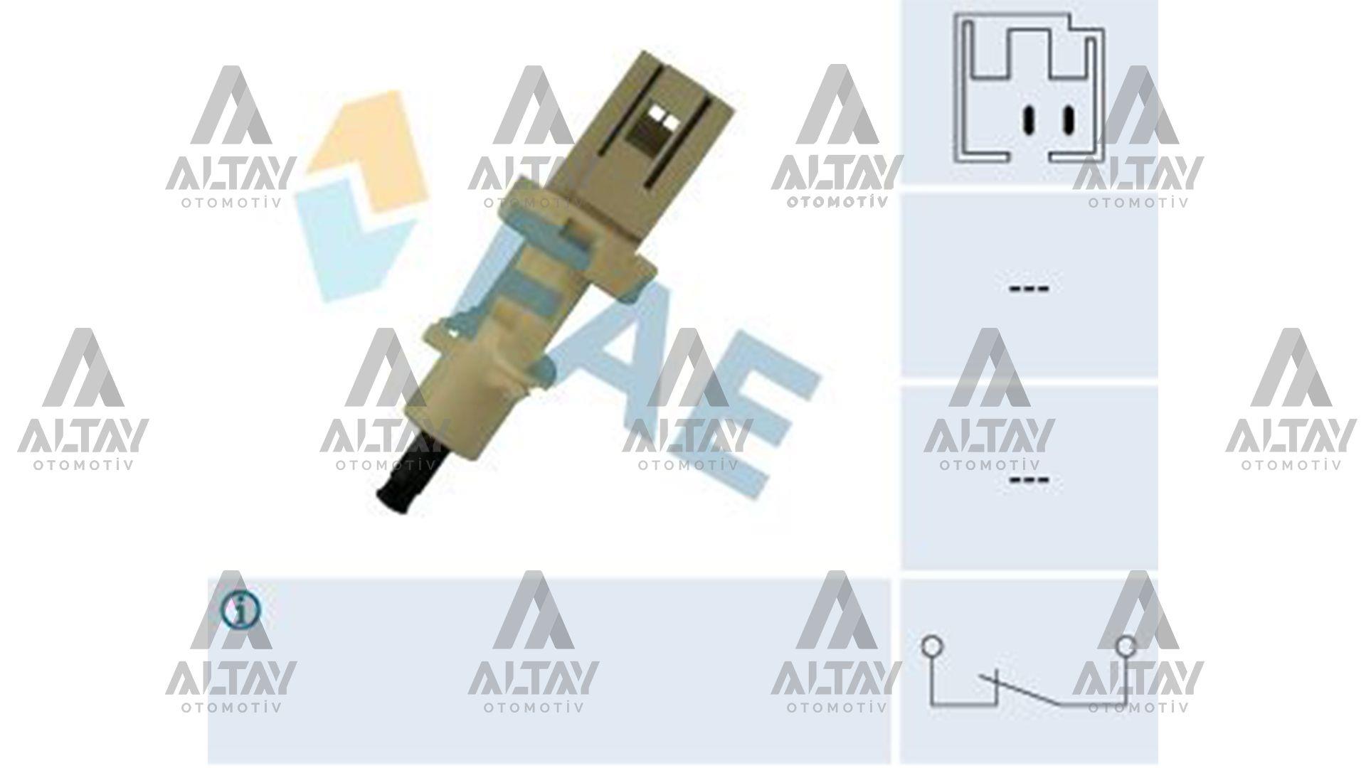 MÜŞÜR FREN PEDAL TPSX / TEMPRA / TİPO / UNO / BRAVO / DUCATO 91= 2 FİŞLİ