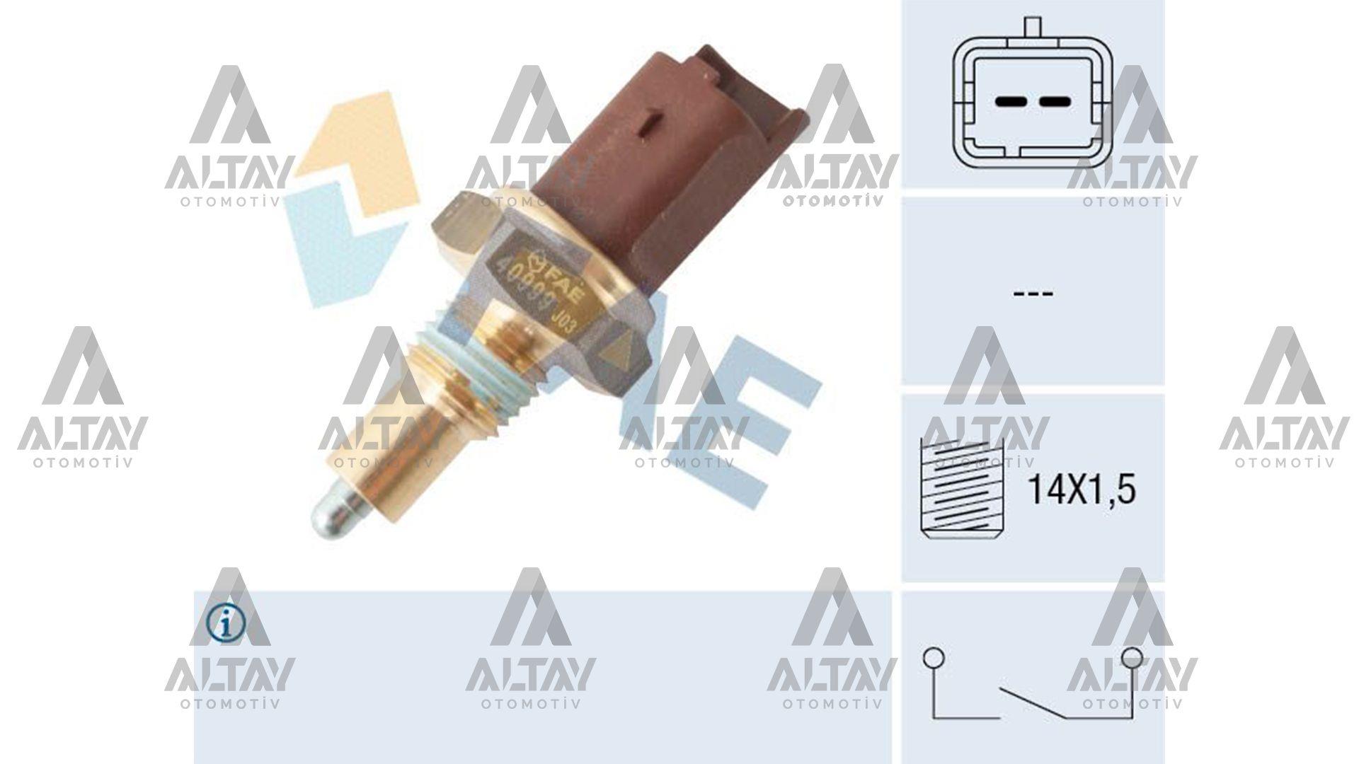 MÜŞÜR GERİ VİTES CLIO / MEGANE / KANGOO / LAGUNA / SCENIC / MASTER / MOVANO / LOGAN / SANDERO / DUSTER MAVİ 2 FİŞLİ