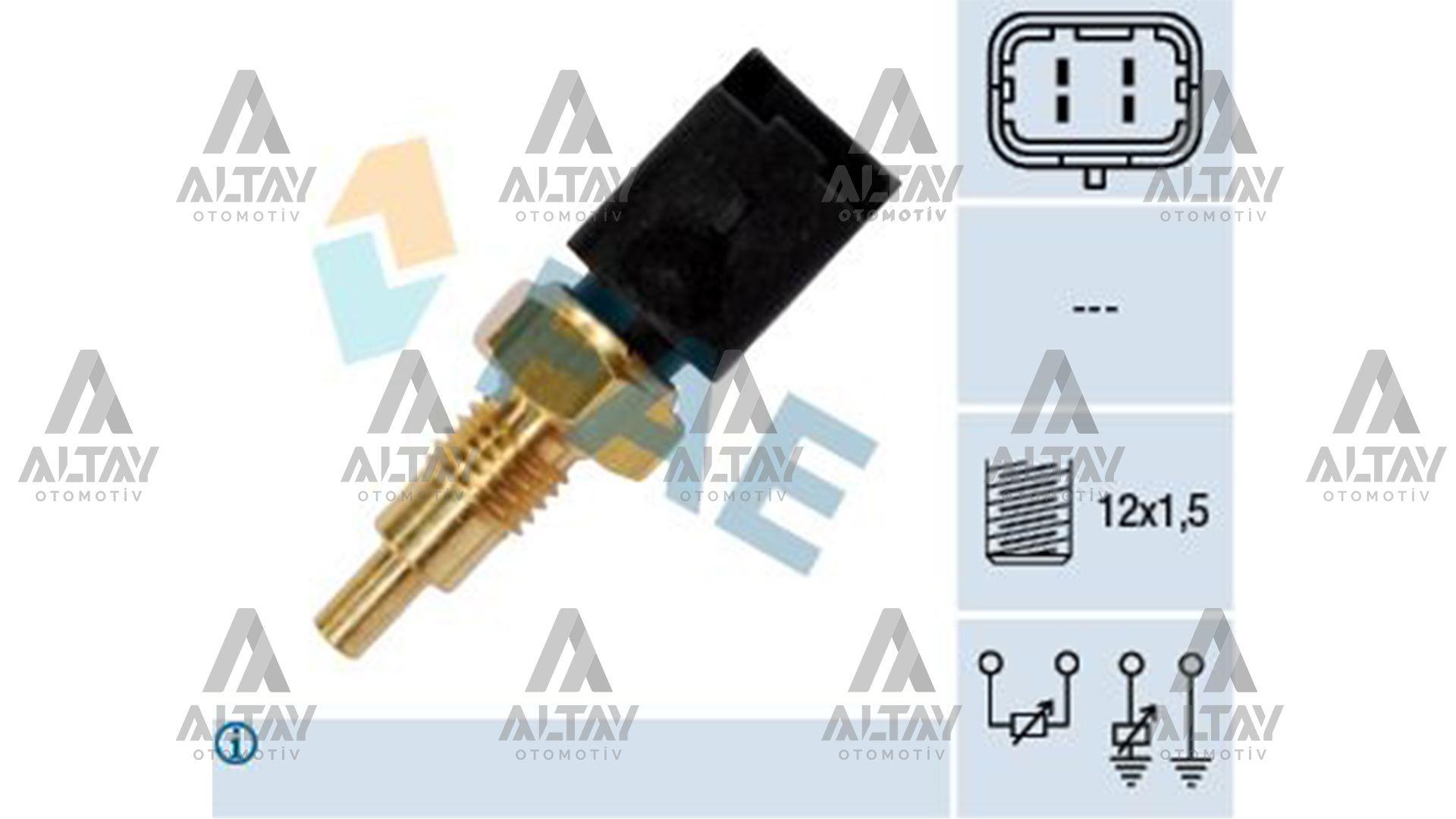 MÜŞÜR HARARET BRAVO / LINEA / MAREA / PALIO / STILO / ALFA 147-156 01= 1.3-1.4-1.9 4 FİŞLİ (SİYAH)