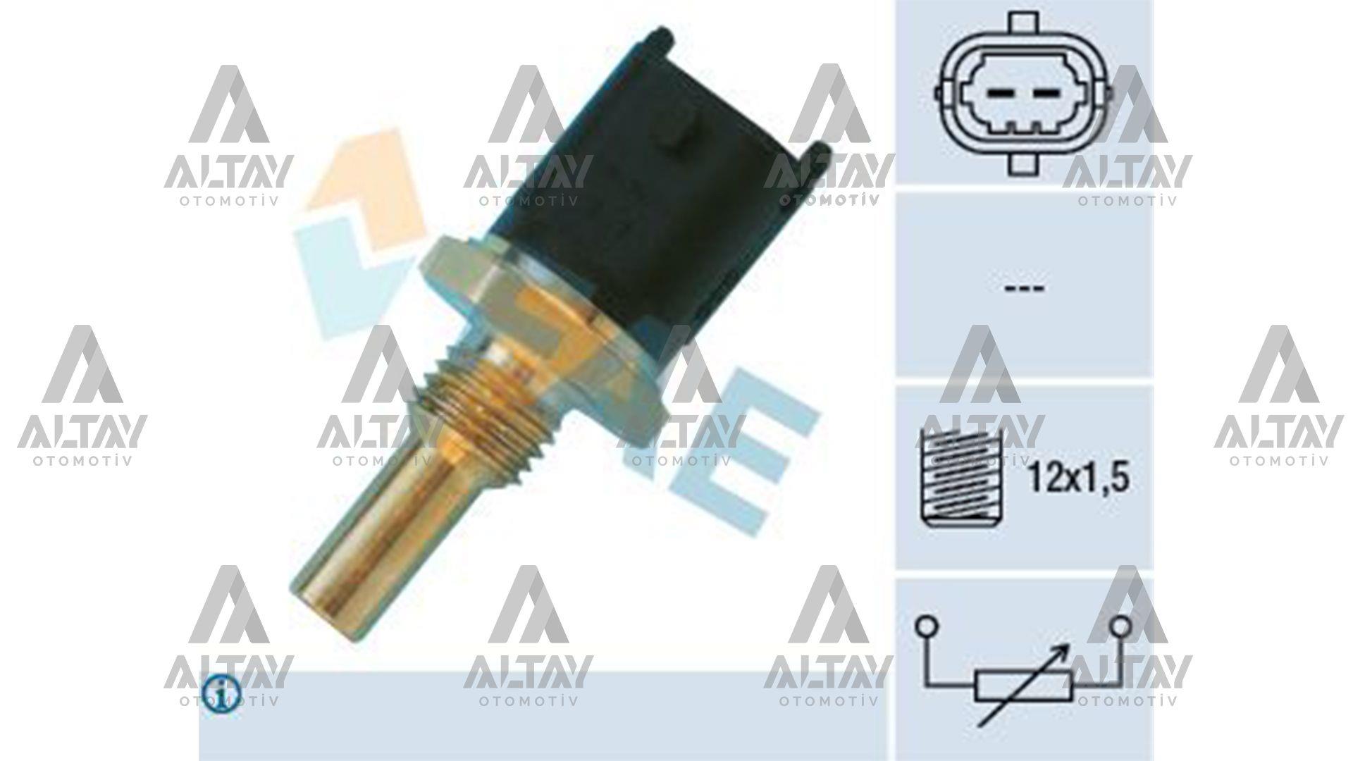 MÜŞÜR HARARET DOBLO / LINEA / PUNTO 1.6 / ASTRA G / ASTRA H / VECTRA B / VECTRA C 06= 1.6 Z16XER