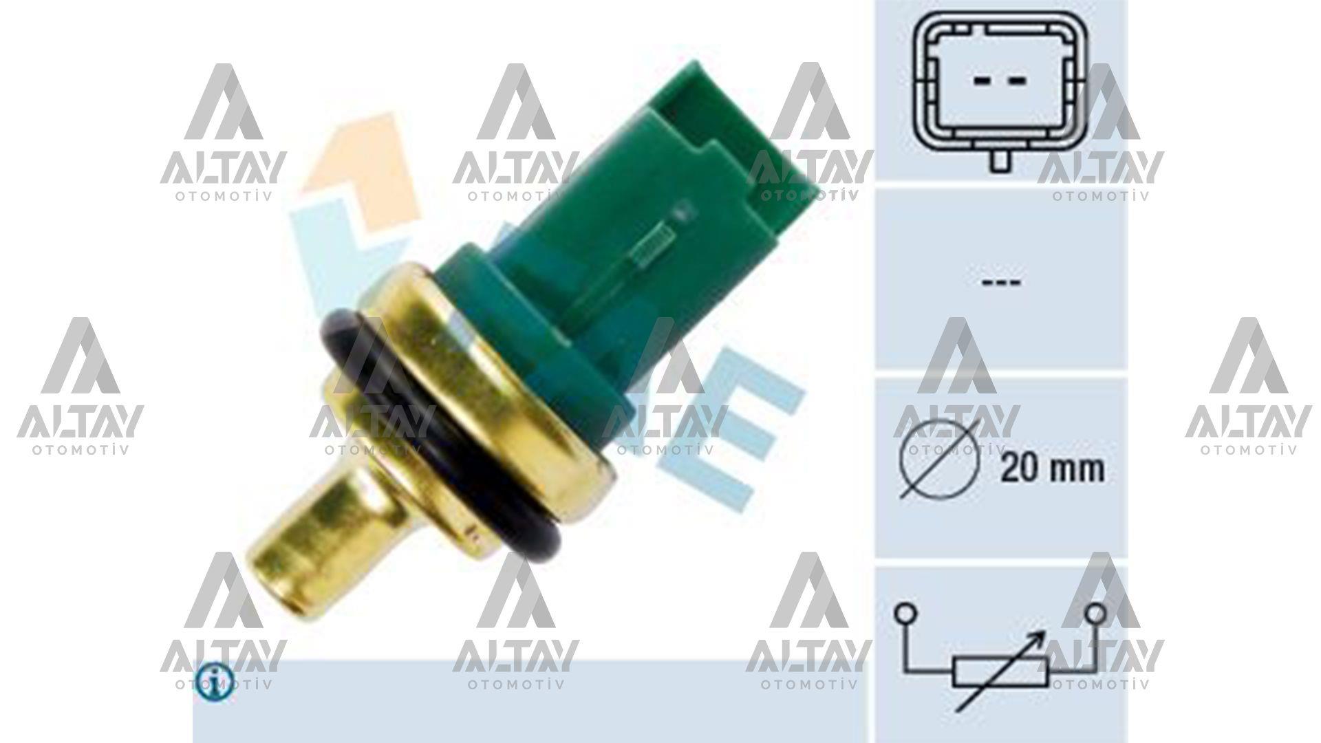 MÜŞÜR HARARET FOCUS / C-MAX / COURİER / CONNECT / FİESTA / KUGA /MONDEO / 206 / 207 / 308 / PARTNER 02= 1.4-1.6-2.0 HDİ
