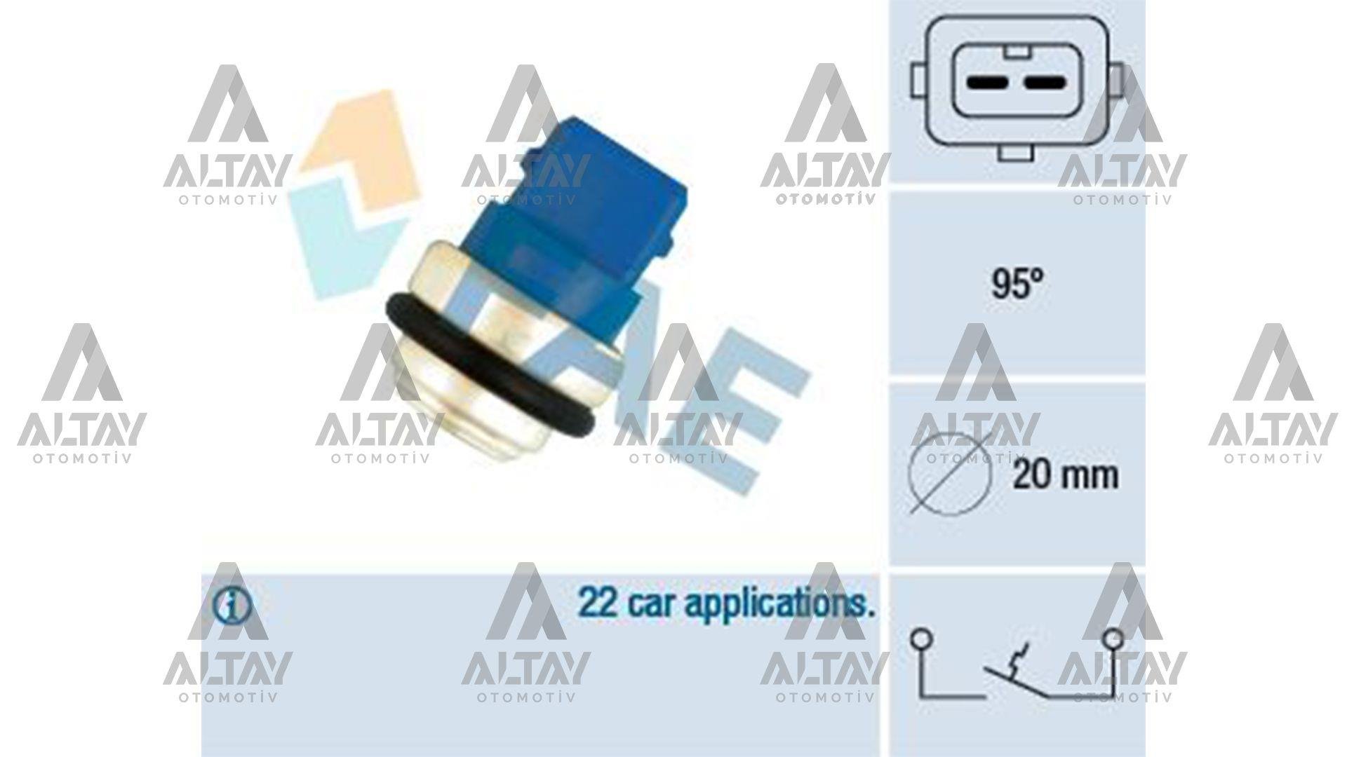 MÜŞÜR HARARET TRANSPORTER T4 99-03 AJA-ACV 2.4-2.5 TDİ (2 FİŞLİ) MAVİ
