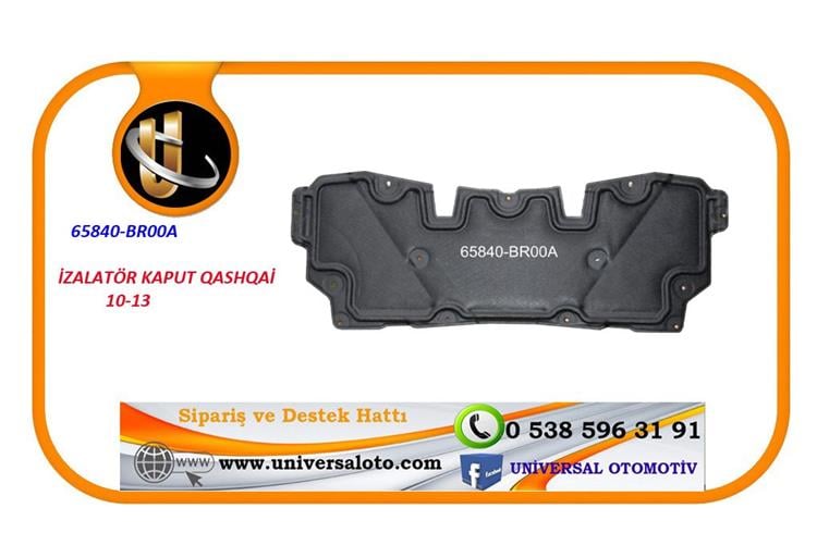 Nıssan İzalatör Kaput Qashqaı 10-13 - 65840-BR00A