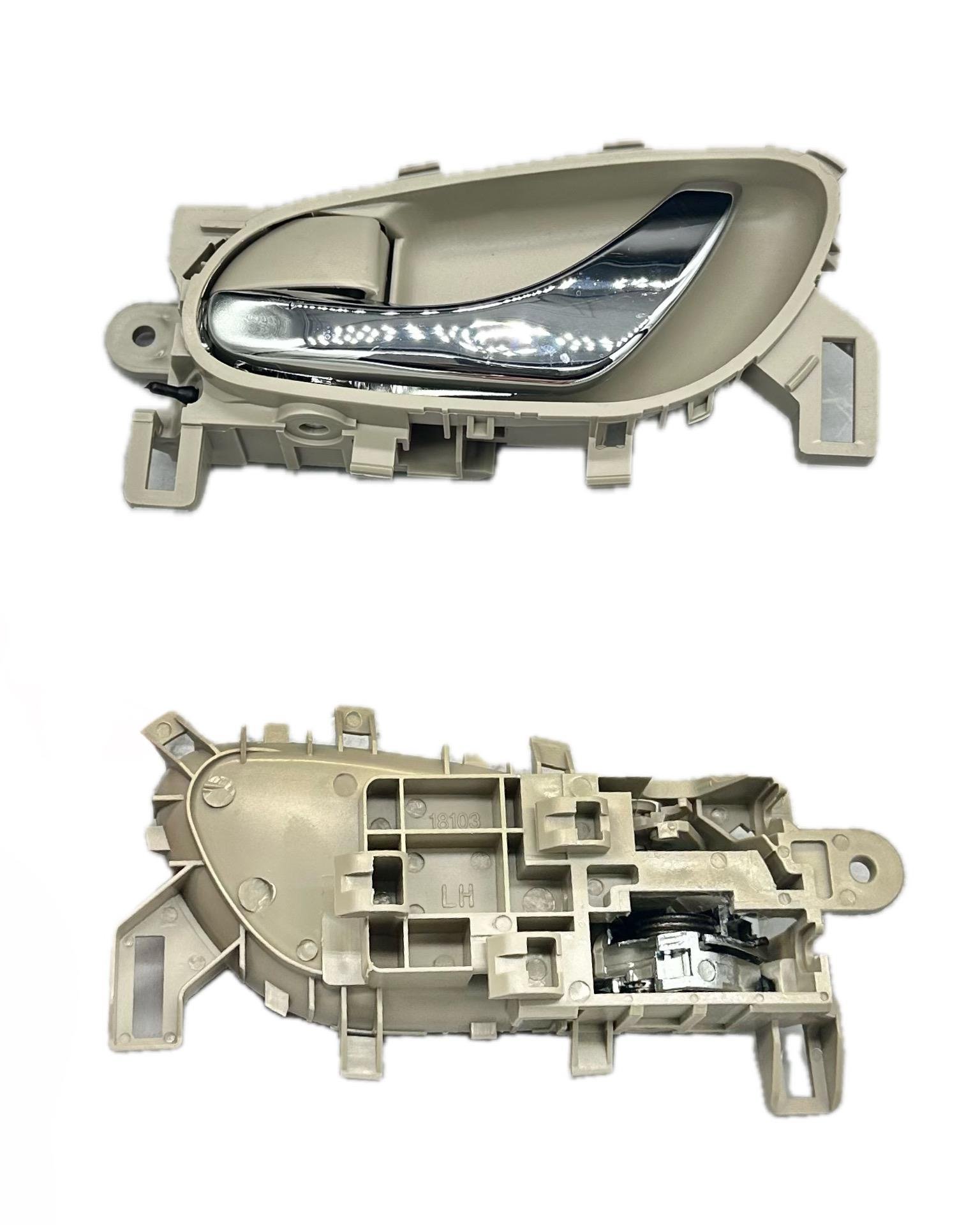 Nıssan Kol Kapı Navara 15-19/X-trail 14-19 Ön İç Sol (Gri/Krom) - 80671-3SG0C-GRİ