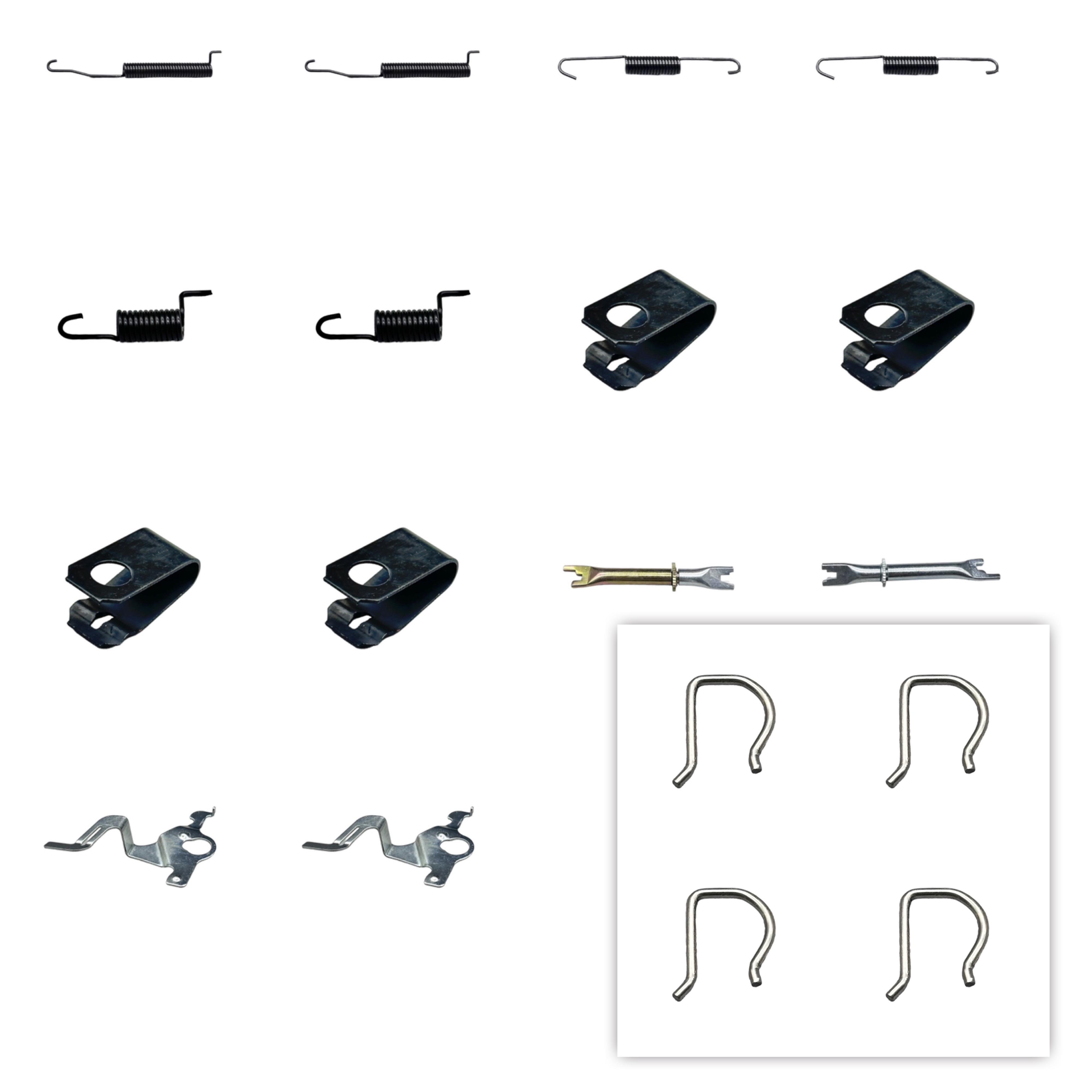 Nıssan Yay Fren Tabla Navara 06-14/Bt50 12-15/Ranger 12-15 Sağ/Sol (Takım) - 44201-EB360/44200-EB70A