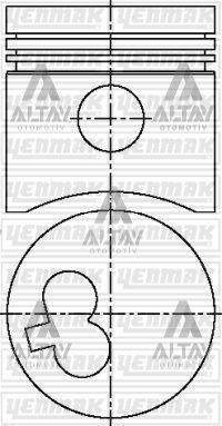 PİSTON SEGMANLI CERES 2.4 STD