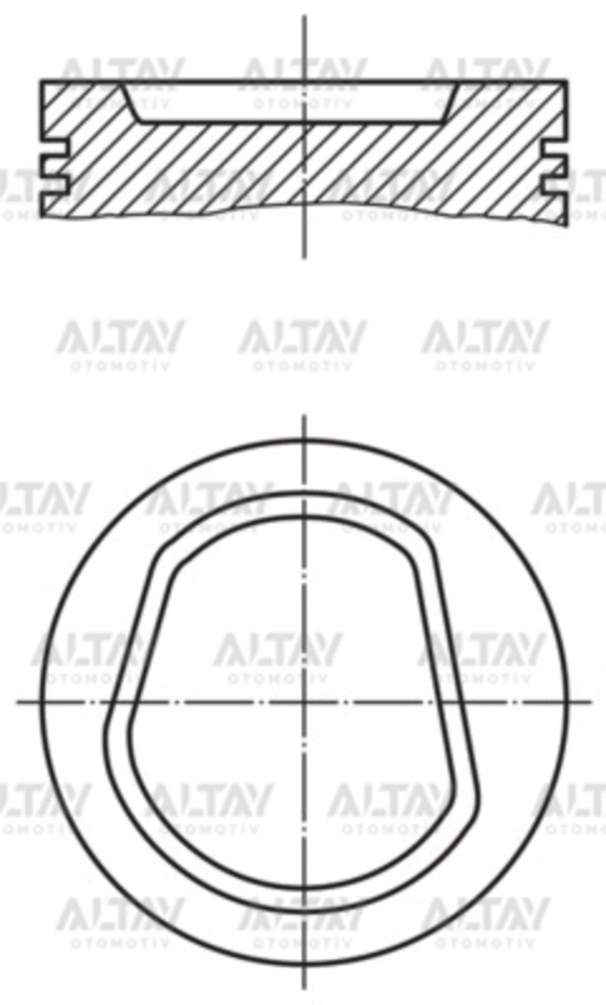 PİSTON SEGMANLI POLO / CORDOBA / FABİA 94-99 1.6 AEE-ALM-AEA 050