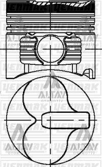 PİSTON SEGMANLI VANETTE LD-23 STD