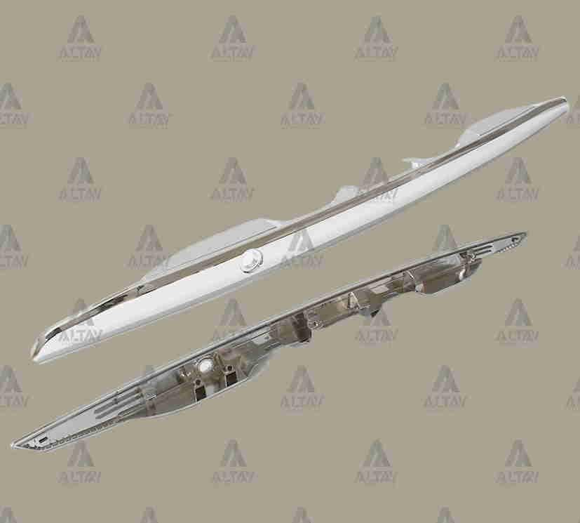 PLAKA BAKALİTİ BAGAJ KAPAK COROLLA  10-12 KROM