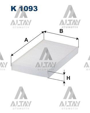 POLEN FİLTRESİ 307 / 308 / C2 / C3 / C4 / DS4 02-09 KARBONSUZ