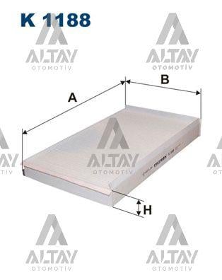 POLEN FİLTRESİ 639 VİTO 03-13 KARBONSUZ