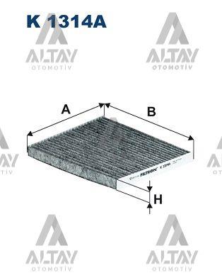 POLEN FİLTRESİ ACCENT 06= ERA KARBONLU