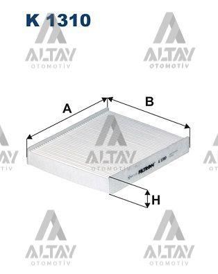 POLEN FİLTRESİ CHR 16= / COROLLA 19= / HILUX 16= / YARIS 21= / RAV-4 18= KARBONSUZ