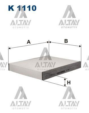 POLEN FİLTRESİ FIESTA / FUSION 02-09 KARBONSUZ