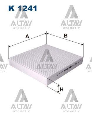 POLEN FİLTRESİ L-200 19= /  FULLBACK / D-MAX II / ASX / C-4 AIRROSS
