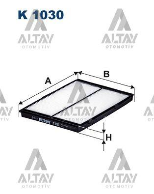 POLEN FİLTRESİ MEGANE I 96= ÇERÇEVELİ KARBONSUZ