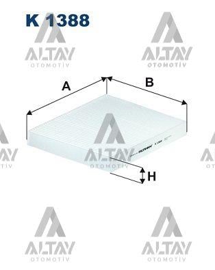 POLEN FİLTRESİ POLO / IBIZA / FABIA / A1 17= KARBONSUZ