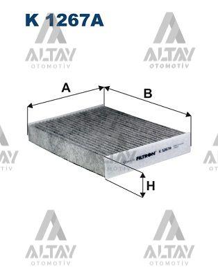 POLEN FİLTRESİ TRAFIC III 14= / VIVARO 14= / SCENIC III 09= KARBONLU