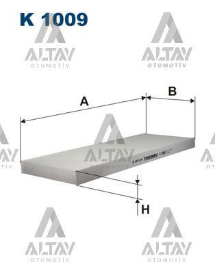 POLEN FİLTRESİ VECTRA B 96-01 KARBONSUZ