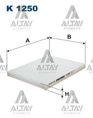 POLEN FİLTRESİ VENGA 10= / IX-20 08=