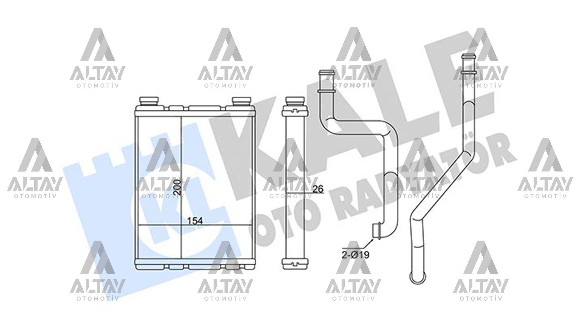 RADYATÖR KALORİFER FLUENCE 12= BRAZING