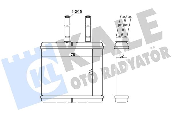 RADYATÖR KALORIFER SWIFT 97= / BALENO BRAZING 32MM