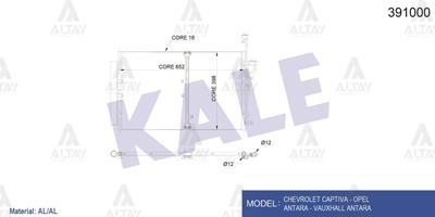 RADYATÖR KLİMA CAPTIVA 06-12 / ANTARA 06-12 2.0D