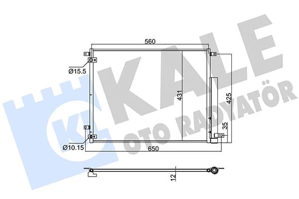 RADYATÖR KLİMA CIVIC 16-21 FC5 1.6 I-VTEC KURUTUCULU BRAZING