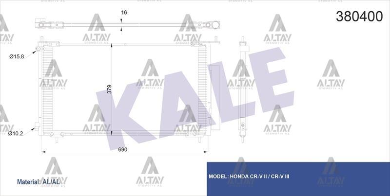 RADYATÖR KLİMA CRV 02-06