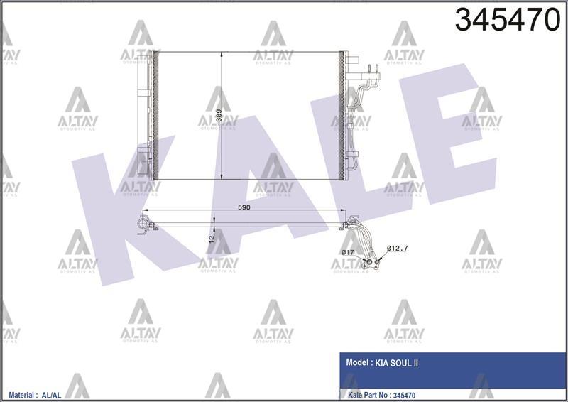 RADYATÖR KLİMA SOUL 14= 1.6 GDI