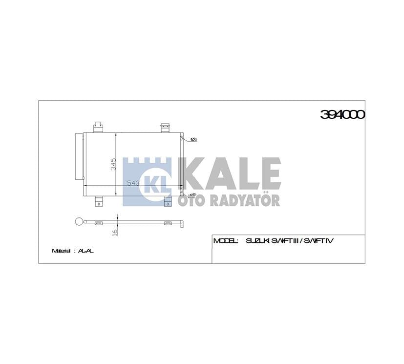 RADYATÖR KLİMA SWIFT 06-12