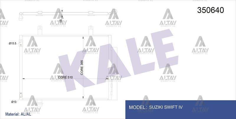 RADYATÖR KLİMA SWIFT 10=